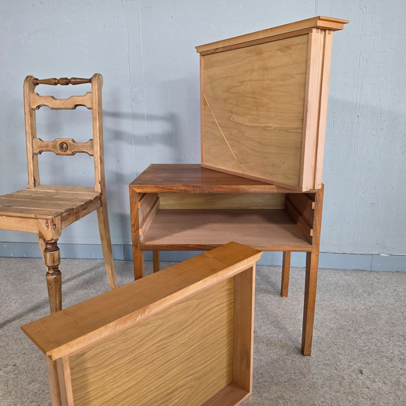 Kommoden: 1 x 1960 Night-Stand, Kommode Nachttisch Schubladenkommode – Gebraucht aus Nottwil von Wondewa-Shop 3