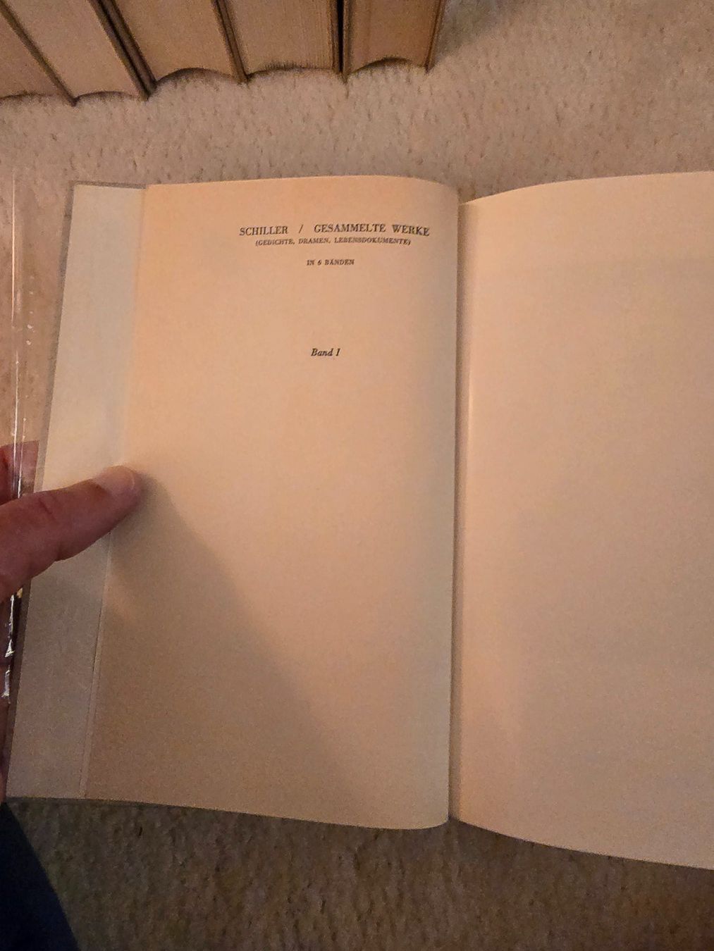 Livres: F. Schiller, Sammlung, 6 Bände – D'occasion à Zürich par ismy22 2