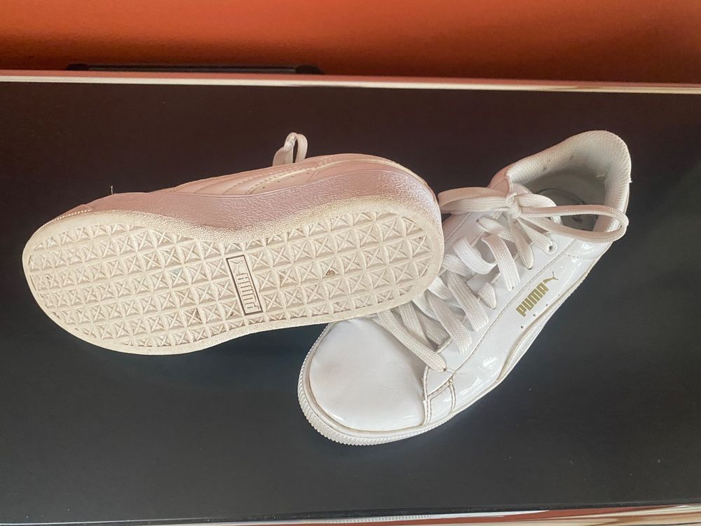 PUMA weisse Sneakers, GrÃ¶sse 37 | Kaufen auf Ricardo