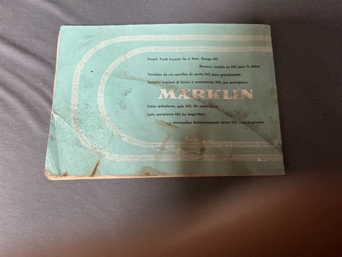 Märklin Modelleisenbahnen: Märklin Gleis Heft  – Gebraucht aus Theilingen von Theil.96 2