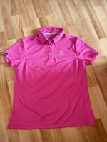 Odlo Sport Polo Shirt Damen, Pink, Grösse L 