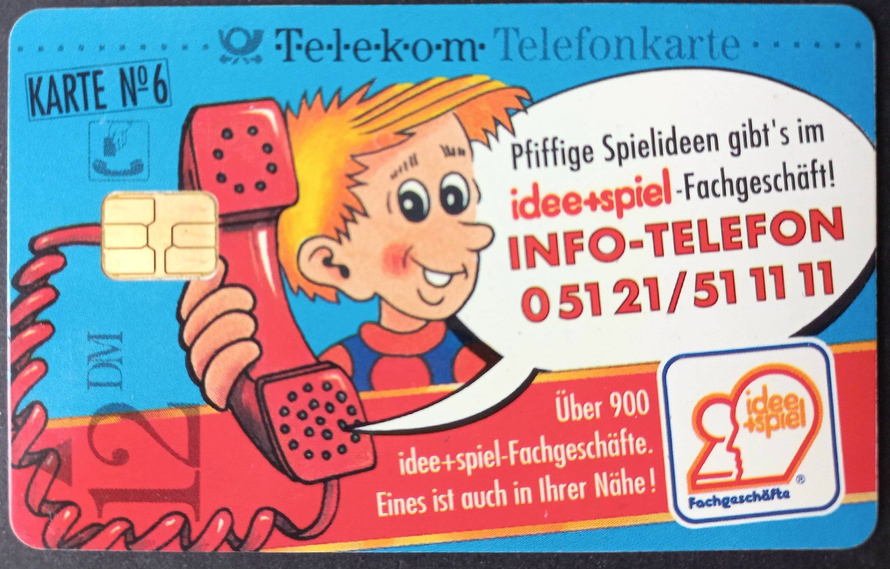 Cartes de téléphone: Taxcard - idee+spiel - D – D'occasion à Niederuzwil par lubimaja