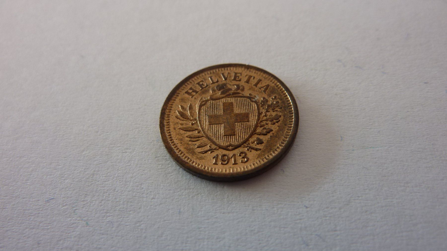 Alle Münzen: Uralter Einräppler 1913, unzirkuliert – Neu (gemäss Beschreibung) aus Birrwil von Schnaepli 2