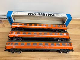 Spur H0 3er Set Märklin 4267 SBB Eurofima 1. Klasse AC