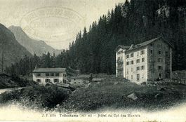 Trèlechamp Hôtel du Col des Montets 1911