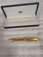 Füllfederhalter Montblanc Meisterstück 925 Silber Gold