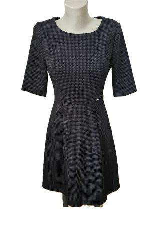 Elegantes Business Kleid Gr. 36 Orsay Hahnentritt neuw.