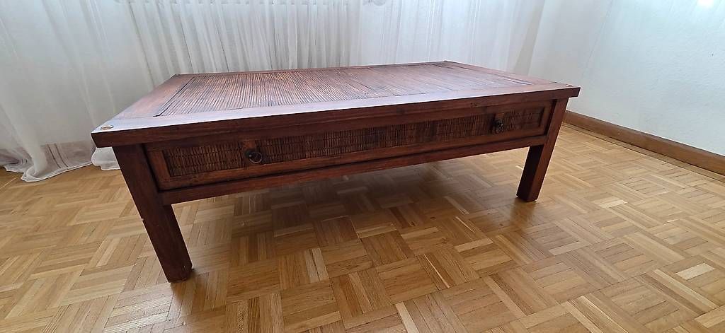 Maisons du monde Tavoli: Table basse style indonésien (maison du monde) – Usato da Genève venduto da mydreamcometrue 3