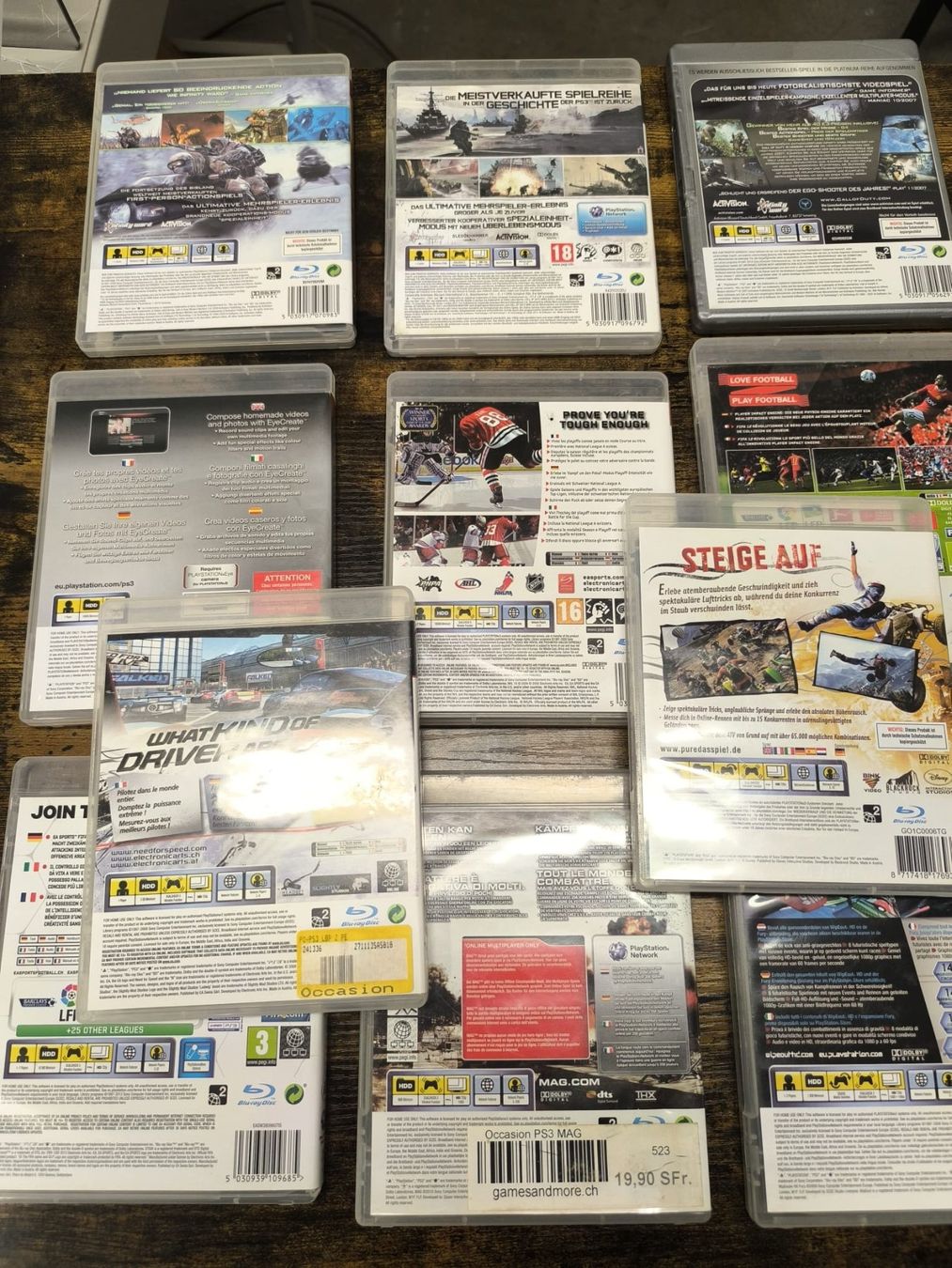 Sony Spiele: Lot Jeux Ps3 – Gebraucht aus Conthey von costafrederico 2
