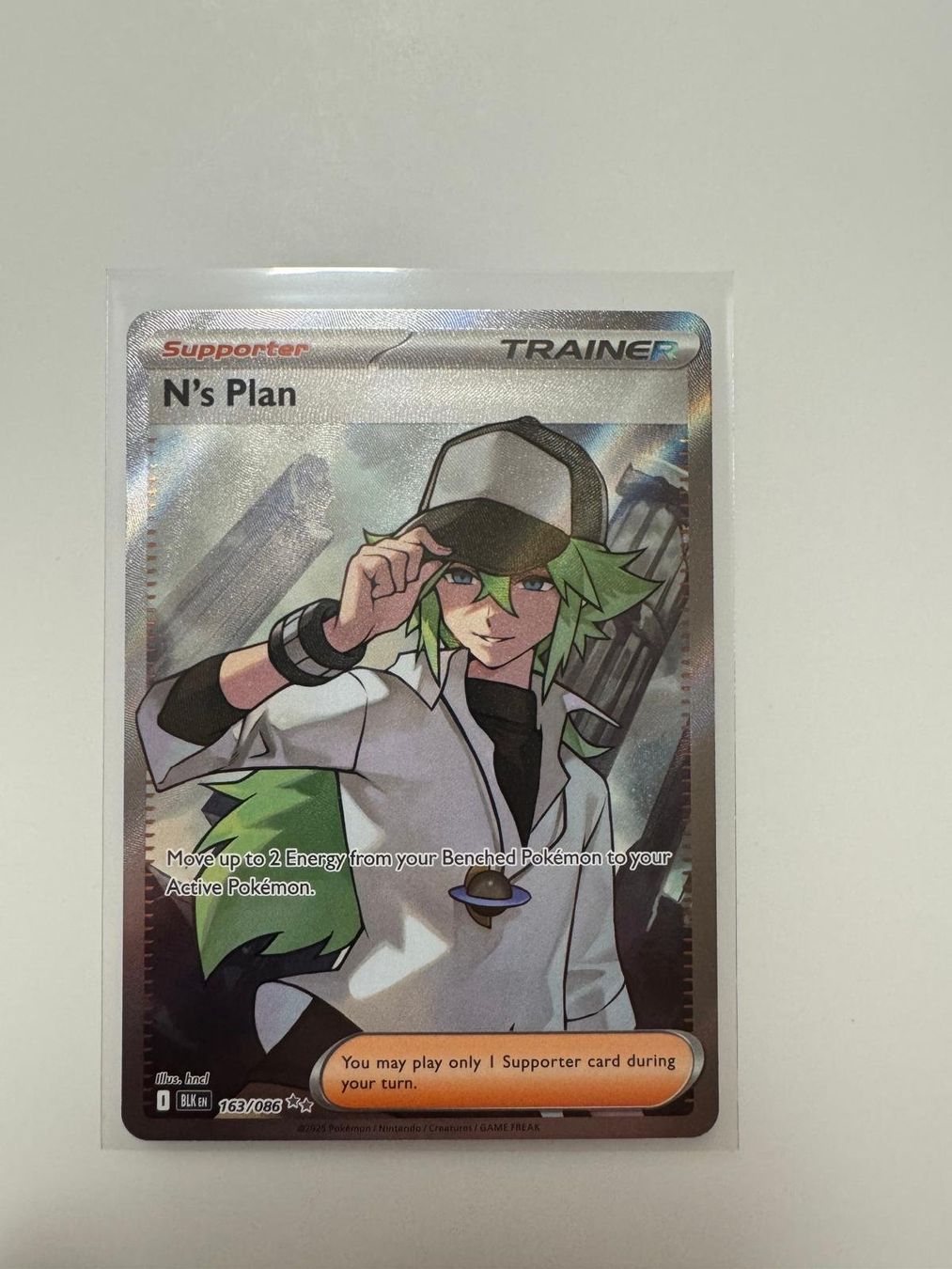 Pokémon Sammelbilder & Trading cards: N's Plan | Ultra Rare | BLK 163/086 | EN – Gebraucht aus Spreitenbach von Snacky96 2