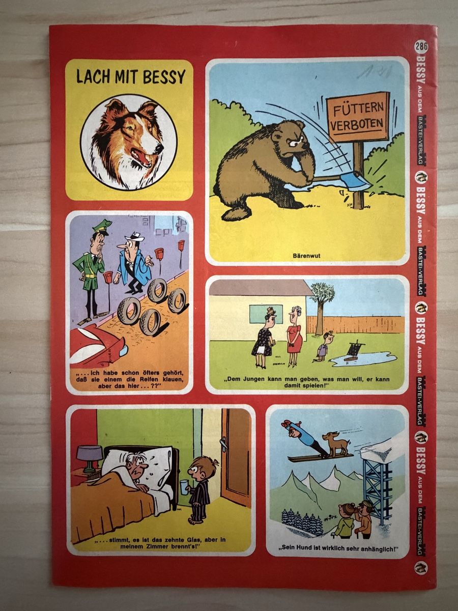 Fumetti: Bessy Bastei Heft 286, 1971 – Usato da Kehrsatz venduto da Raboy 1