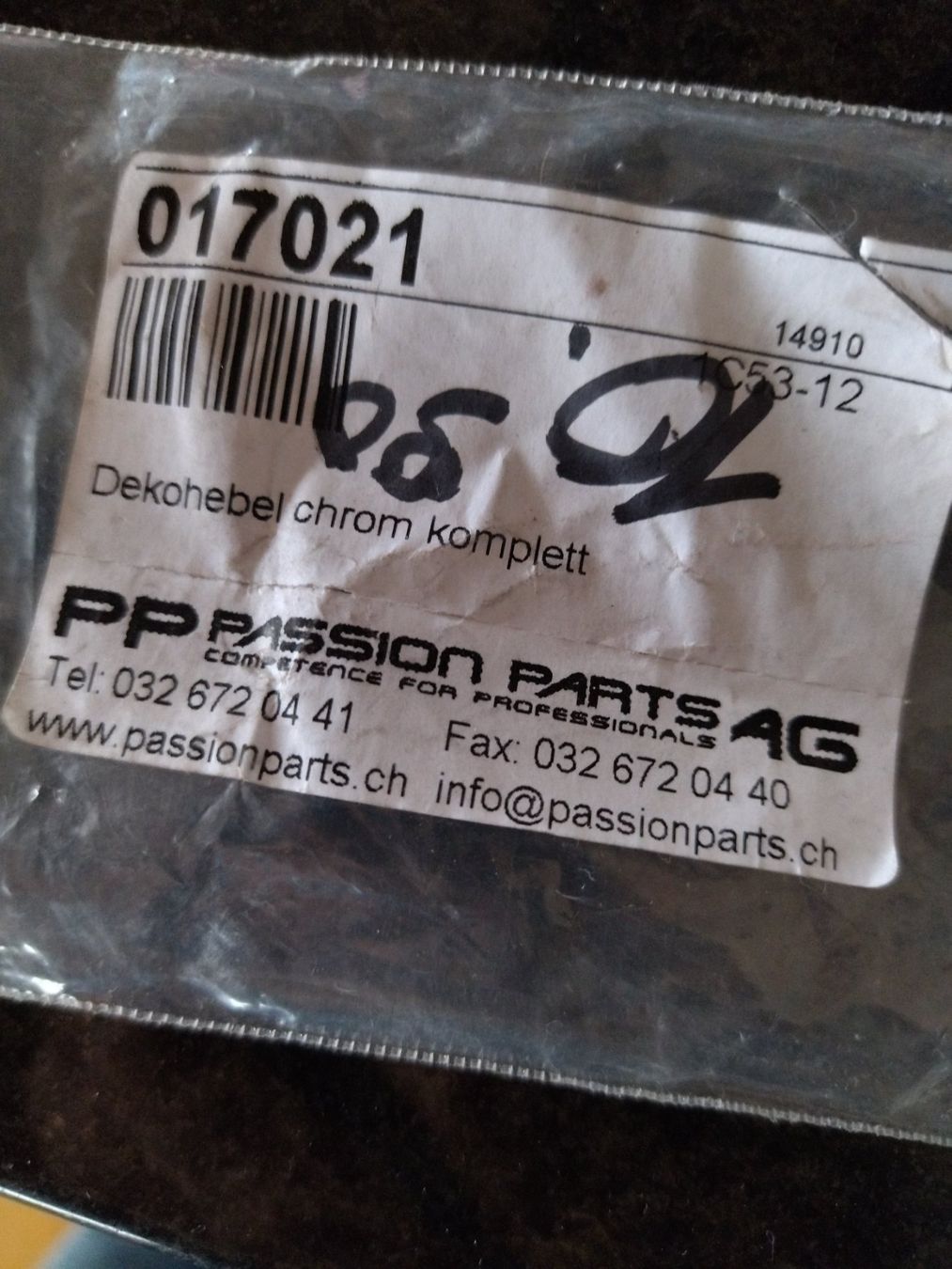 Mofa-Ersatzteile: Dekohebel Töffli Starterhebel – Neu und originalverpackt aus Fahrni b. Thun von Bergers_occasionen 1