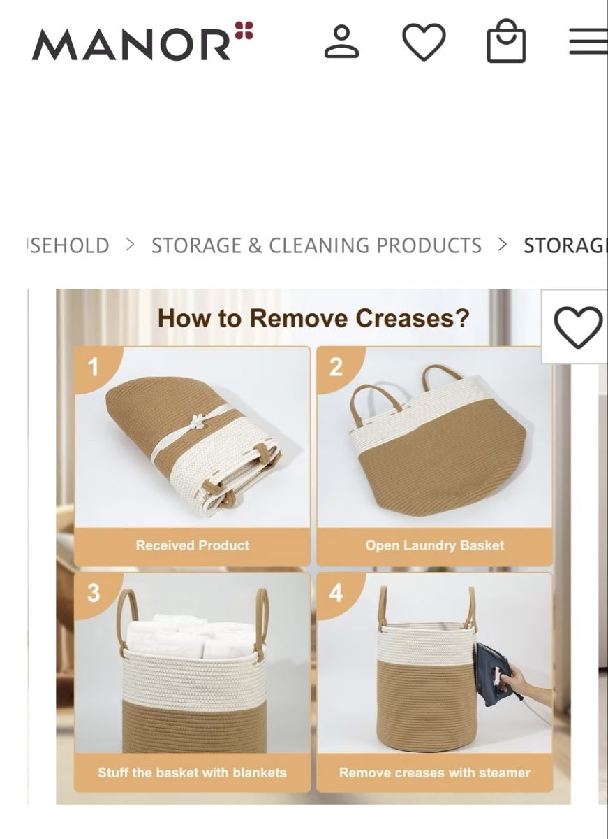 Altro per la casa: MANOR Alopini storage basket – Usato da Zürich venduto da Angela_Fashion_Lover 8