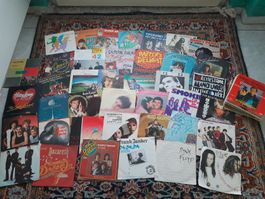 Sammlung Vinyl Singles 70er bis 90er jahre