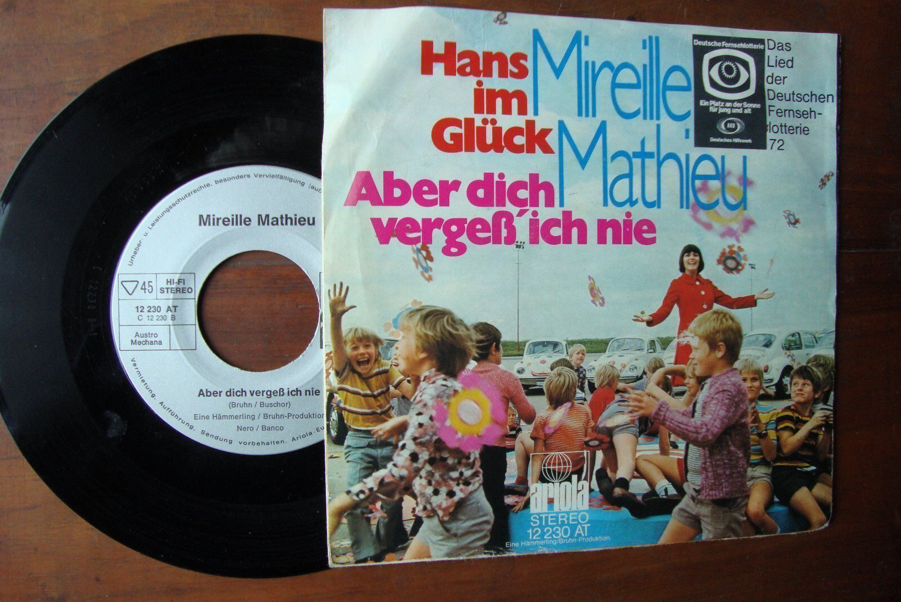 Dischi in vinile: MIREILLE MATHIEU - HANS IM GLÜCK – Usato da Bern venduto da Uli_10_11 1
