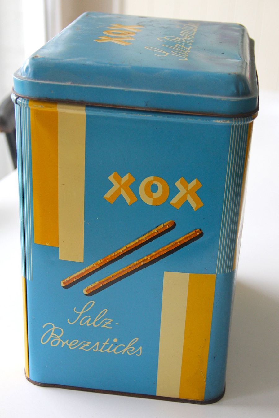 Dosen: antike Blechdose XOX "Brezsticks" – Gebraucht aus Luzern von chf_zvb8 3