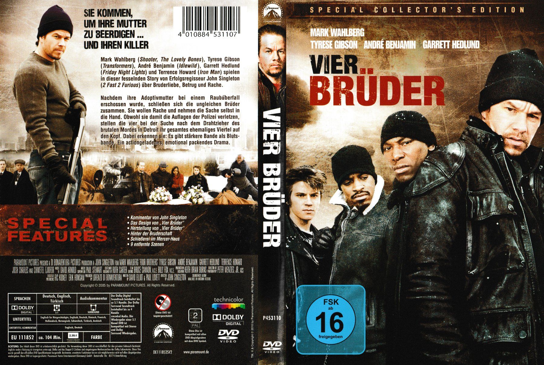 Tutti i DVDs: DVD - Vier Brüder – Usato da Langnau am Albis venduto da MediaRescuerKeLoX