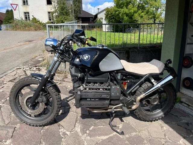 Alchemy Parts Cafe Racer Verkleidungsmaske - Schwarz, Universell, Mit Windschutzscheibe