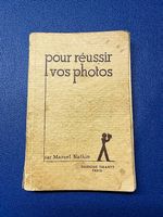 Livre collector "Pour réussir vos photos" par Marcel Natkin