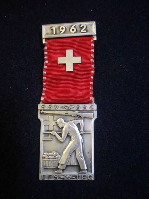 Medaglie: Eidgenössisches Feldschiessen 1962 – Usato da Luzern venduto da Horoskop1