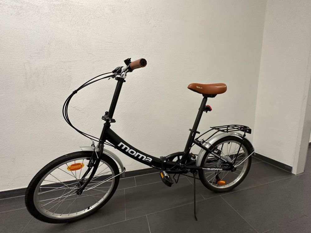 Moma Bikes Klapprad First Class 20 Zoll Schwarz Kaufen auf Ricardo