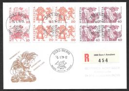 R-FDC Serie 595H3I-598H4 aus Markenheft ET 5.1.1979