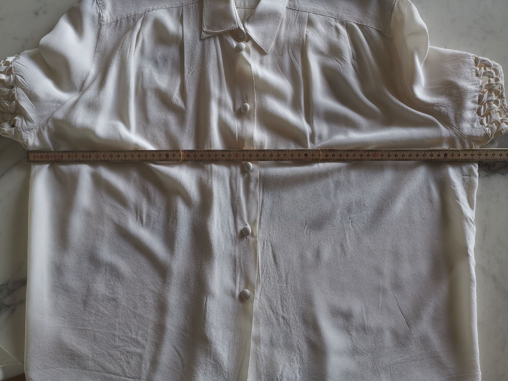 Burberry Camicette: Burberry Seidenbluse  – Usato da Uerikon venduto da pink_flamingo 6
