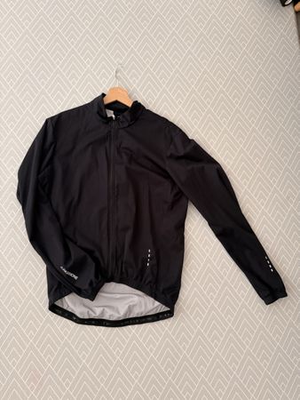 Cycling Jacket Black PASSONE Lightweight Size XXl