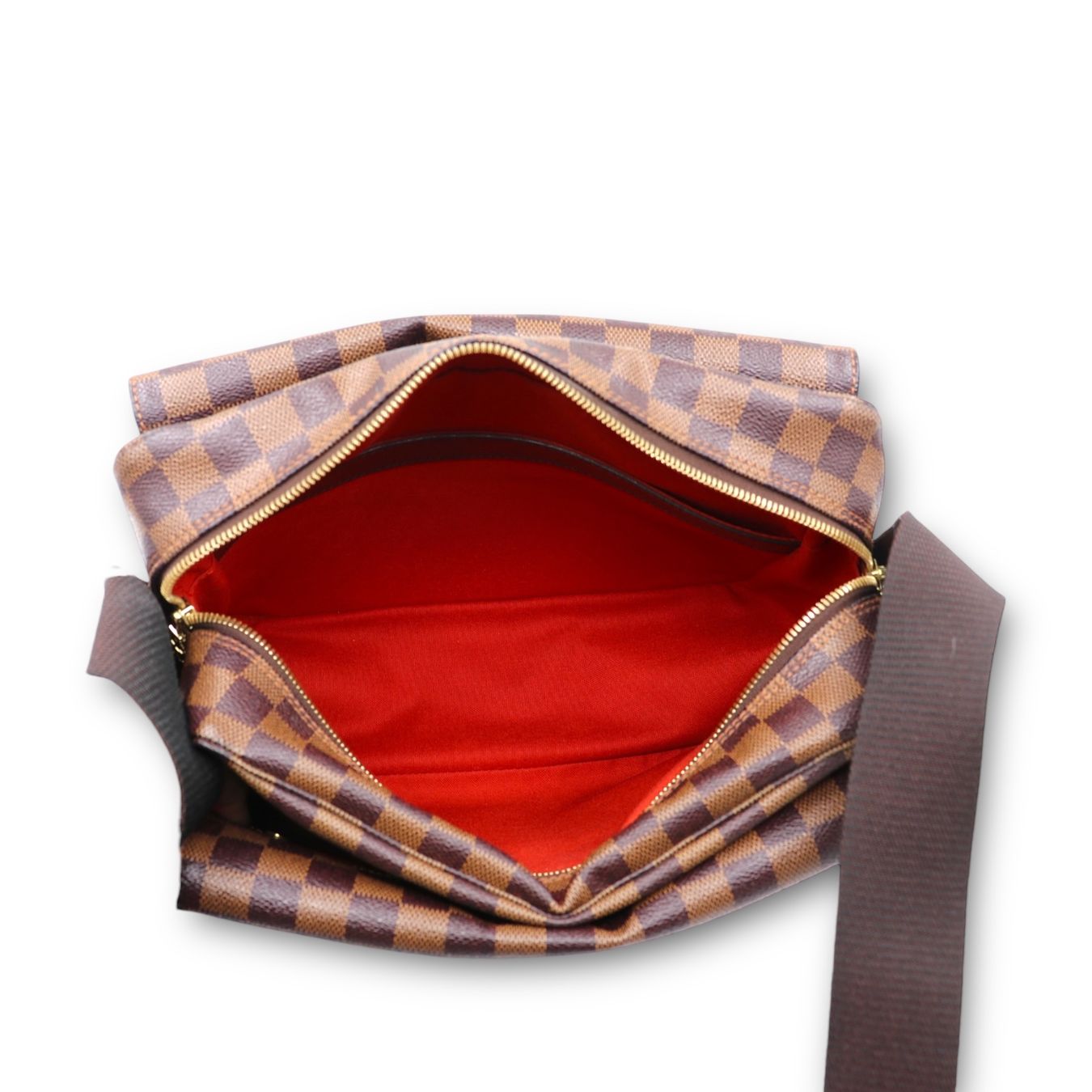 Louis Vuitton Borse: Louis Vuitton Naviglio Damier ebène – Usato da Binningen venduto da Designerlabels 4