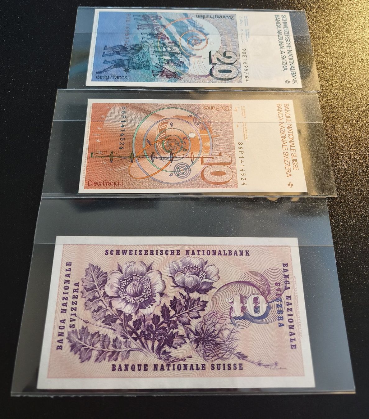 Banconote: Banknoten Schweiz - Lot – Usato da Mendrisio venduto da Dee-11 1