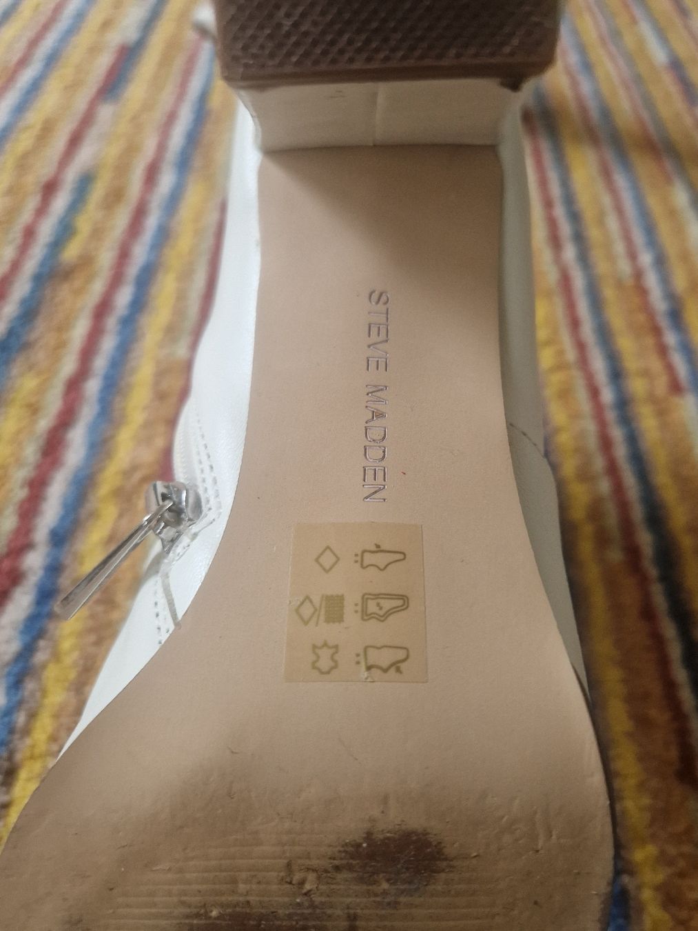Steve Madden Scarpe da donna: Weisse Stiefeletten von Steve Madden – Usato da Möhlin venduto da len_28jr 3