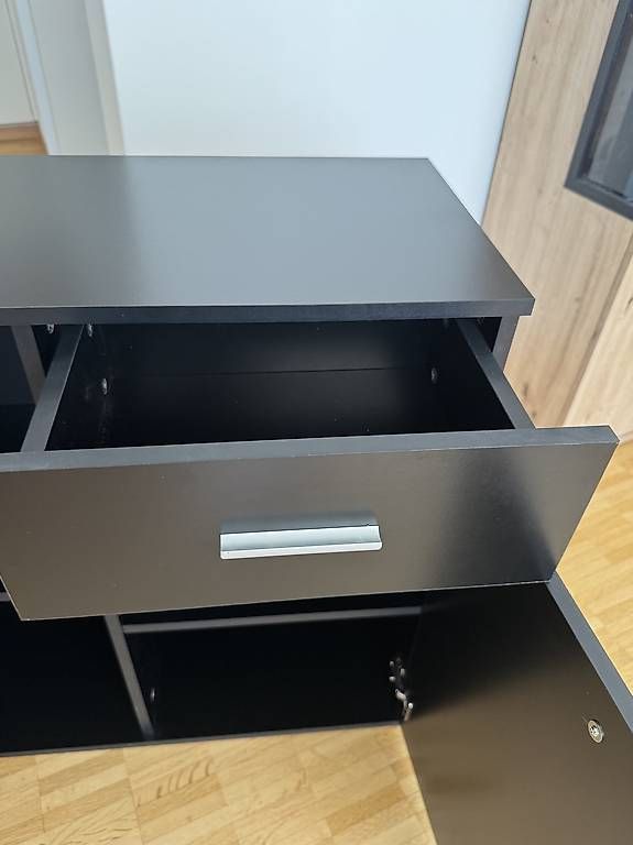 Cassettiere: Kommode Schwarz Matt 80cm hoch – Usato da Birmensdorf ZH venduto da KSw27 3