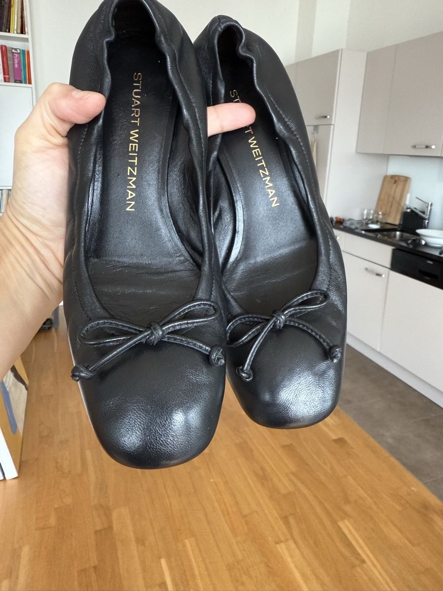 Scarpe da donna: Stuart Weitzman Black Leather Pumps 37 – Usato da Zürich venduto da gracieteS