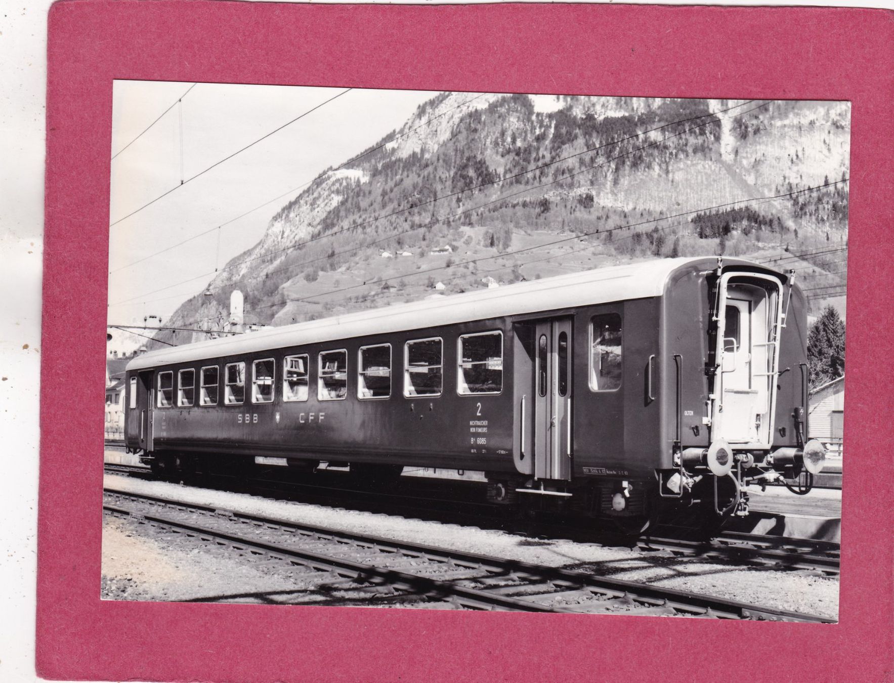 Cartoline postali: SBB Bahnwagen 50 85 20 – Usato da Herisau venduto da Lisegrat2008