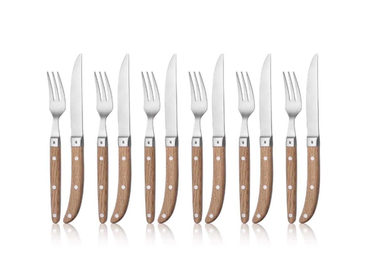WMF Couverts: WMF Steak Besteck-Set Ranch, 12-teilig Ab 1-. – Neuf avec emballage d'origine à oftringen par ecuario