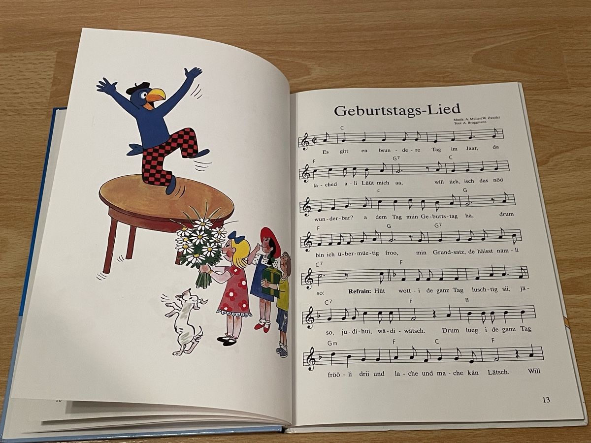 Libri: Globi-Liederbuch zum Mitsingen – Usato da Chur venduto da Tsambiko 7