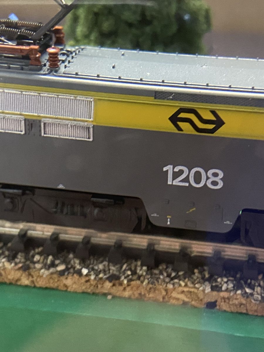 Trix Modellini di ferrovie: Minitrix  E-Lock 1208 der NS OVP – Usato da Russikon venduto da Danielr5310 3