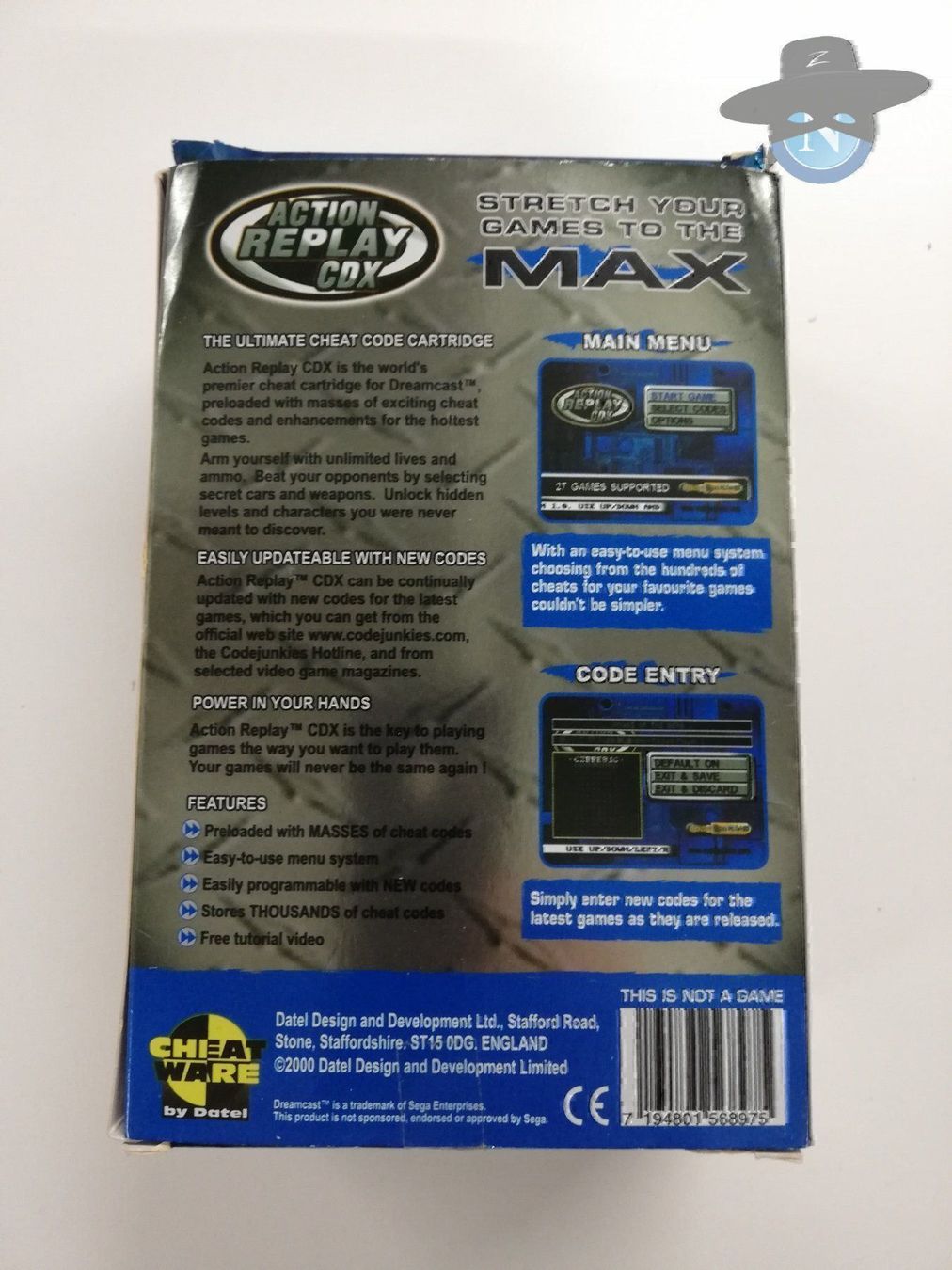 Sega Giochi: Action Replay CDX Code Junkies Dreamcast – Usato da St. Gallen venduto da zorro_dc 1
