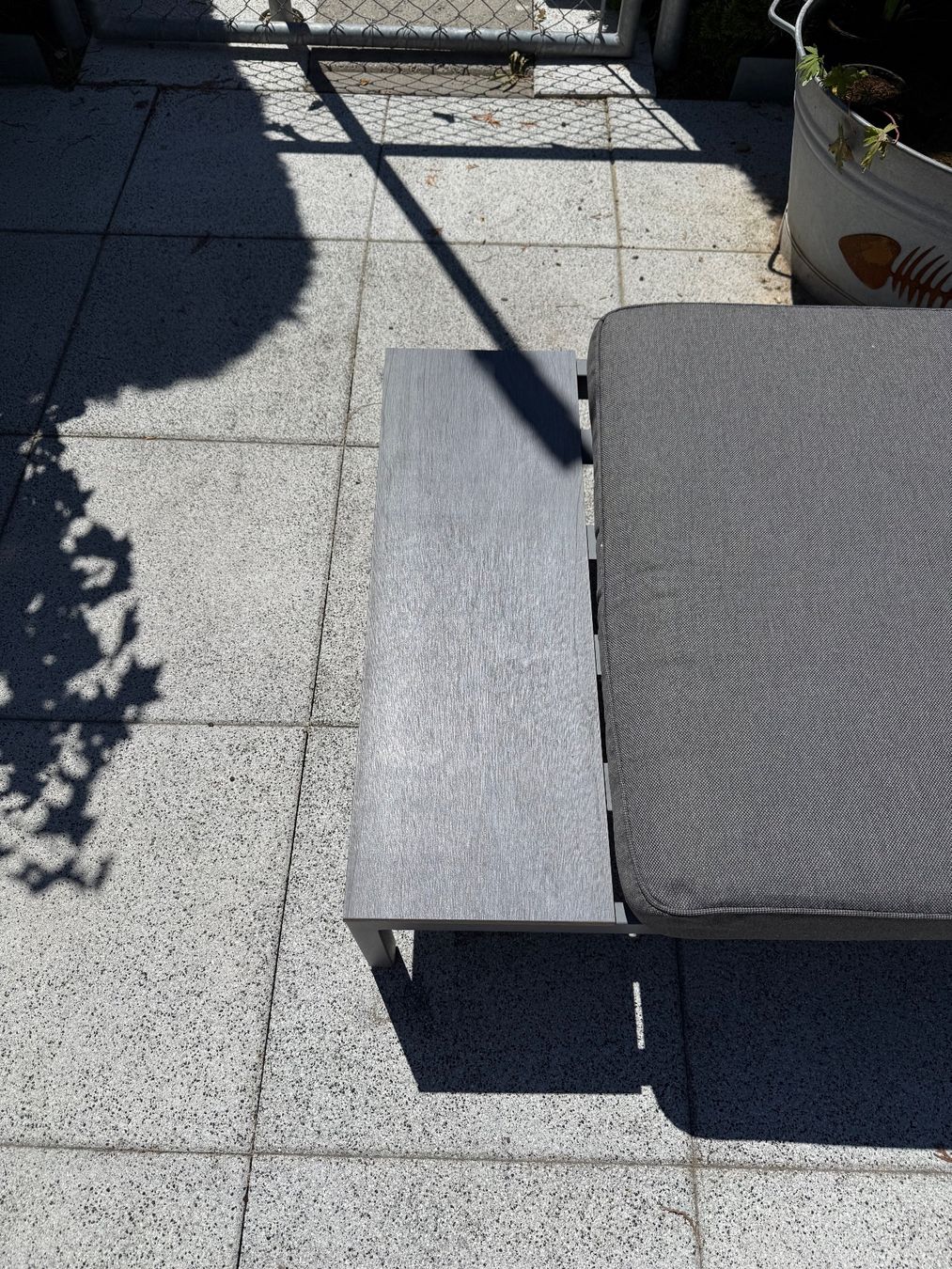Divani: Jysk Gartenlounge  Lounge Gartensofa Baltimore grau – Usato da Thörishaus venduto da Swaxx 4