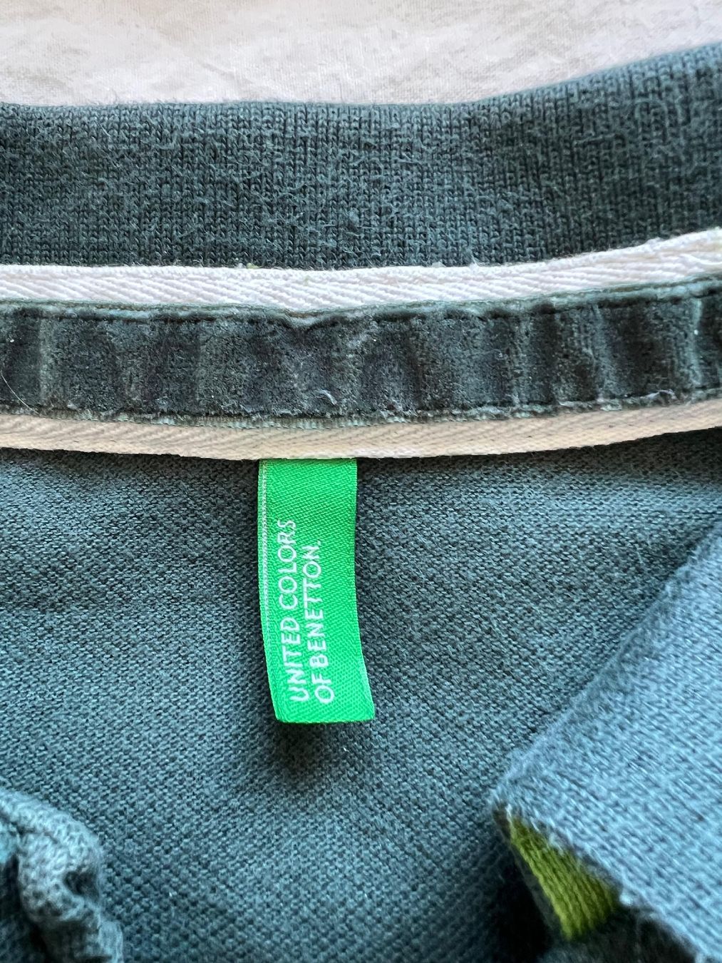 Benetton Magliette Polo: Benetton Langarm Polohemd, Gr. M – Usato da Luzern venduto da moritz_a 3
