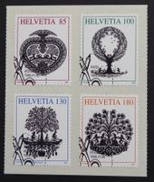 2007 - CH - Znr. 1250A-1253A / Serie - gest. ES - 20.11.2007