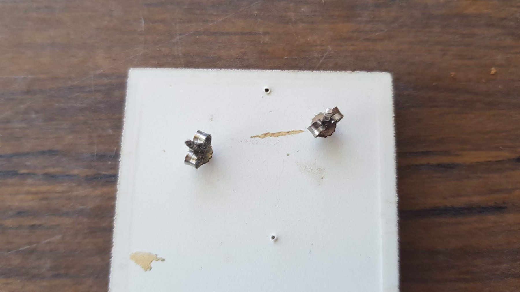 Orecchini pendenti & Orecchini a lobo: Ohrstecker Strass 1950er – Usato da Mörschwil venduto da antiksalon 4
