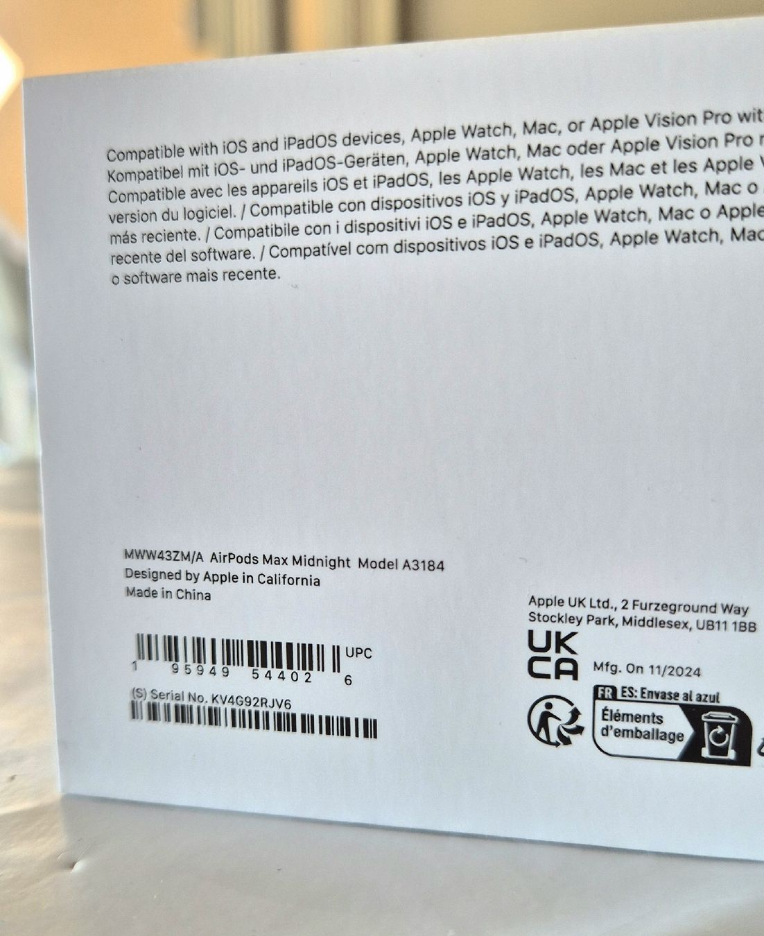 Apple Cuffie: Casque AirPods Max Midnight avec Smart Case – Nuovo (secondo la descrizione) da Chexbres venduto da Sciroccoelho 2