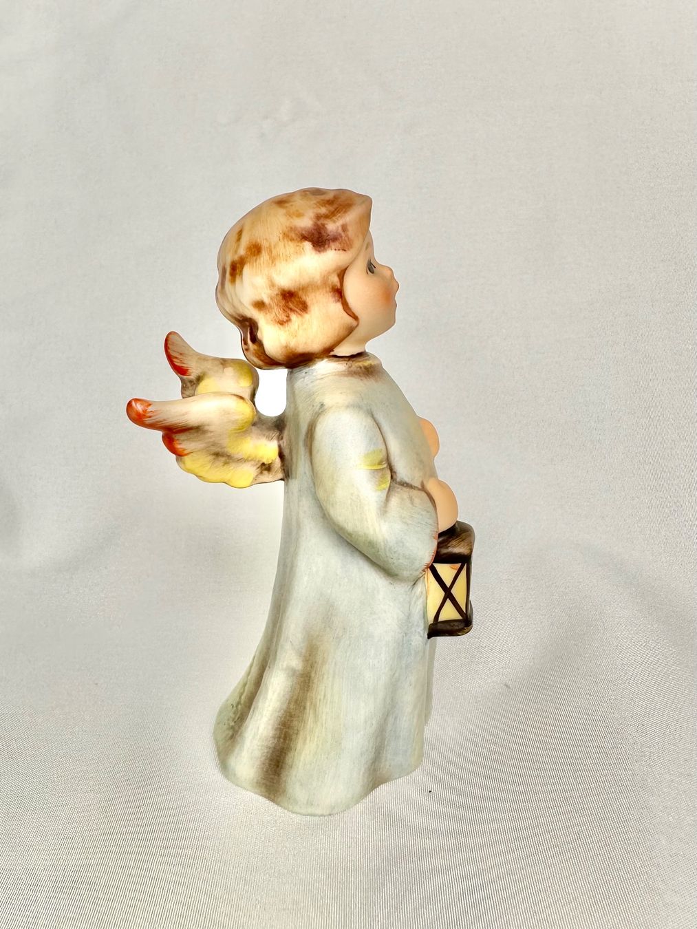 Hummel Statuette: Schöne Goebel Hummel Figur Engel mit Lampe – Usato da Steinen venduto da SputnikSweetheart 3