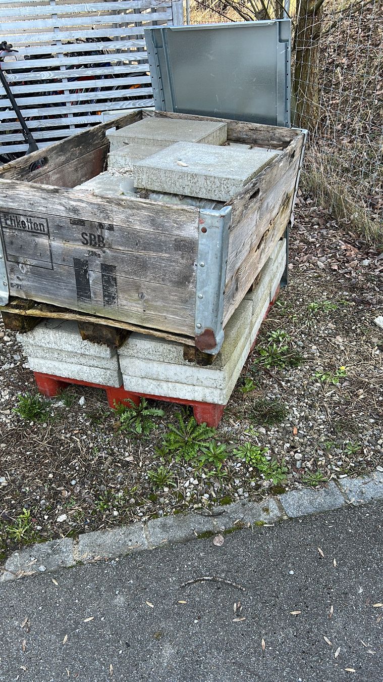 Piatti di portata: Gartenplatten – Usato da Stein AR venduto da Sepp_neff