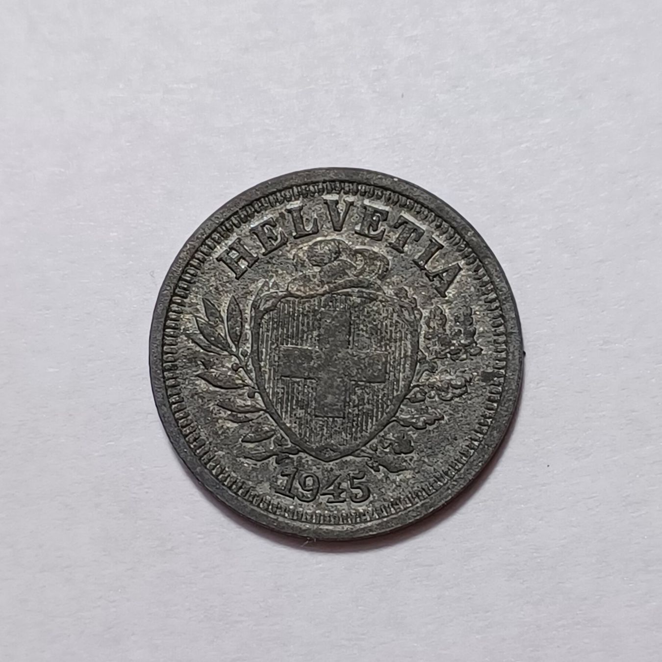 Tutti le monete: 1 Rappen 1945 unz – Nuovo (secondo la descrizione) da Pfäffikon ZH venduto da Schweizer_Muenzen