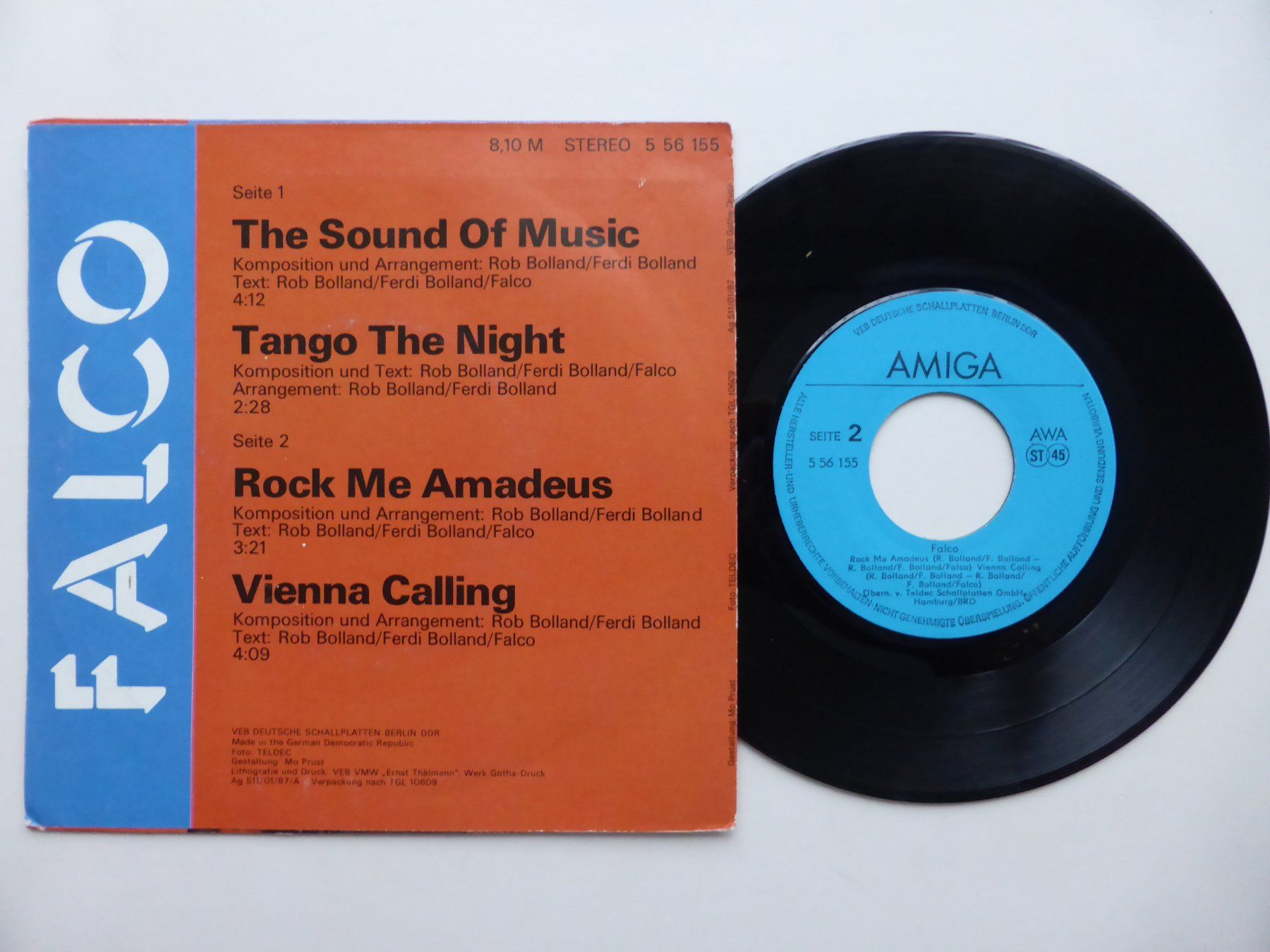 Dischi in vinile: VINYL SINGLE   EP  FALCO – Usato da Küssnacht am Rigi venduto da Mondkinder 1