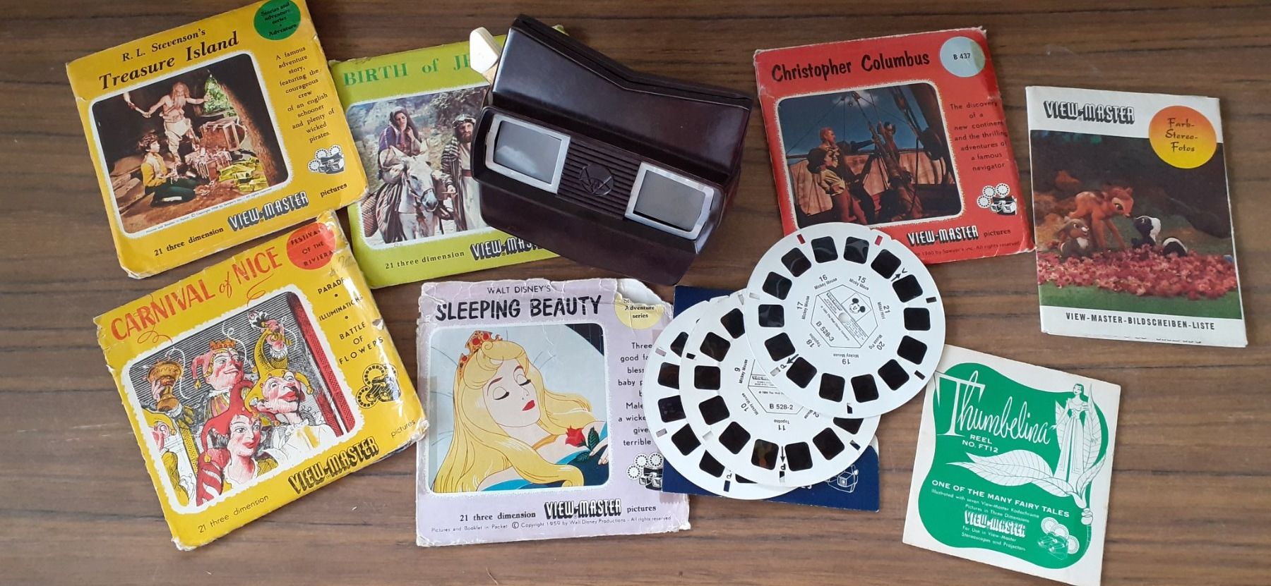 View-master Giocattoli: View Master 1950er mit Märchen-Bildscheiben Disney – Usato da Mörschwil venduto da lindaswunderkiste 1