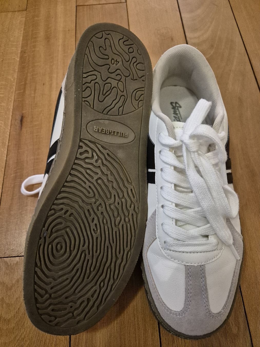 Pull&Bear Herrenschuhe: Sneaker, Pull&Bear, Gr. 40, weiss, wie neu – Neu (gemäss Beschreibung) aus Jona von loalea 5