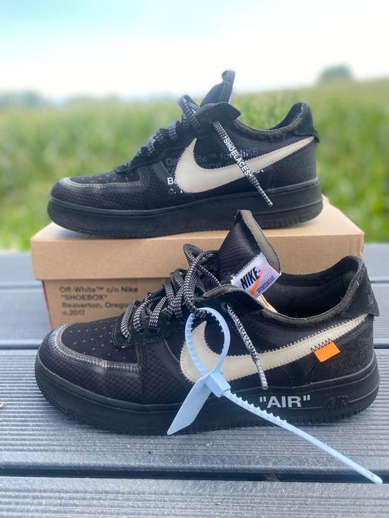 air force low off white black